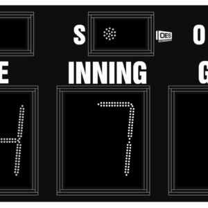 OUTDOOR SCOREBOARD for baseball and softball
